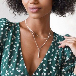 JENNY BIRD Silver Leana Pendant